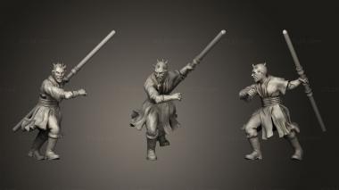 Military figurines Maul 3d model
